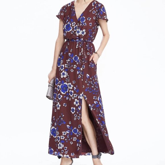 Banana Republic Floral Maxi Dress – Size XS - Picture 1 of 7